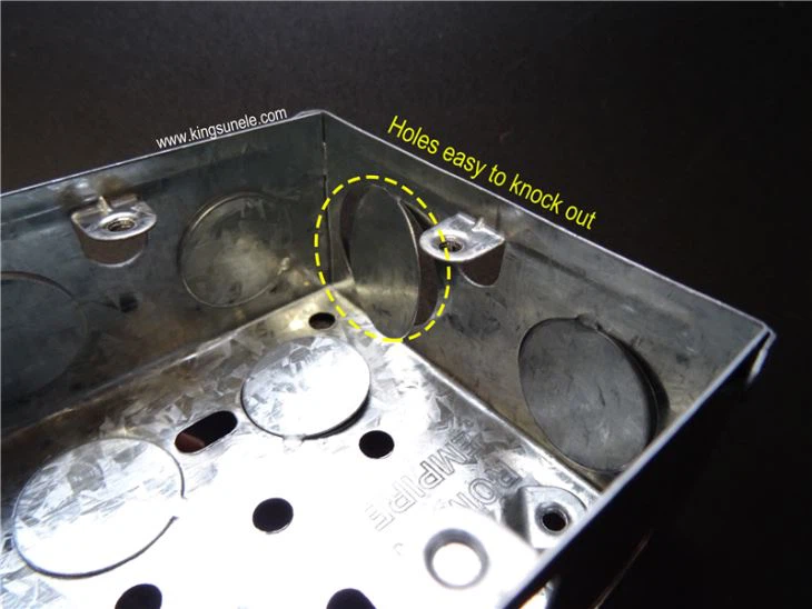 3 Gang Electrical Wall Box