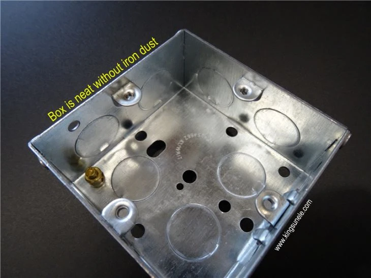 One Gang Electrical Junction Box