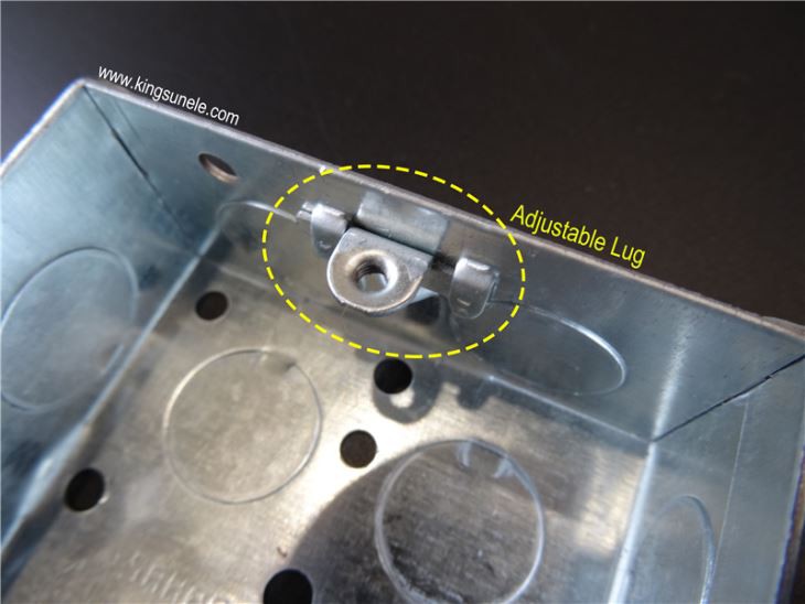 Single Gang Electrical Iron Box